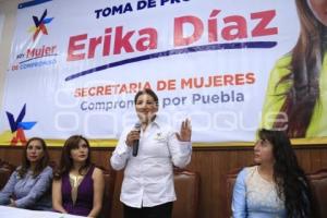 COMPROMISO POR PUEBLA . ERIKA DÍAZ