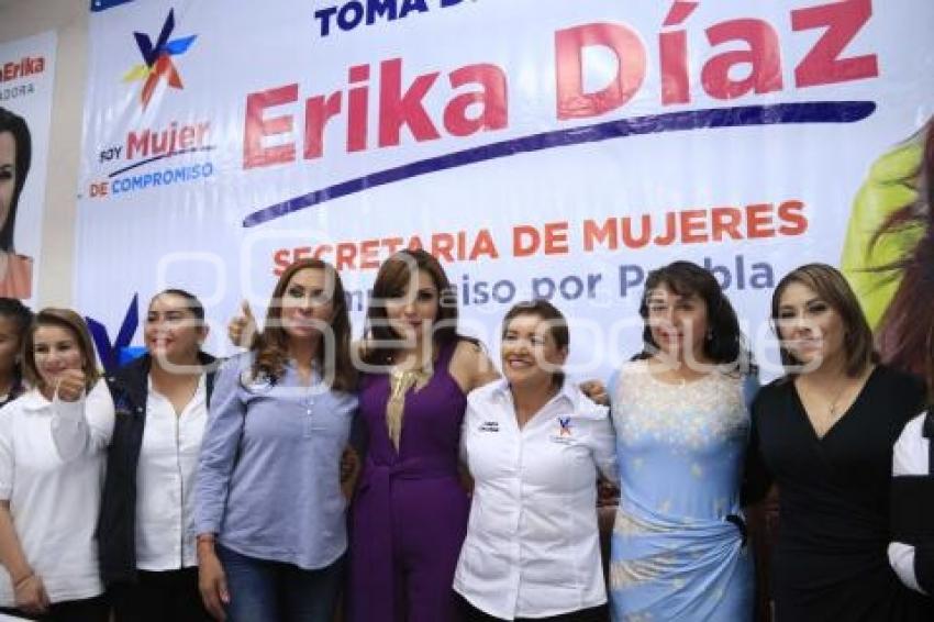 COMPROMISO POR PUEBLA . ERIKA DÍAZ