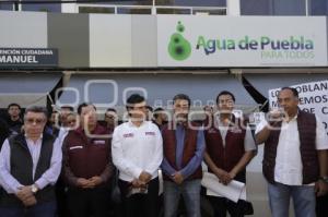 MORENA CLAUSURA AGUA DE PUEBLA