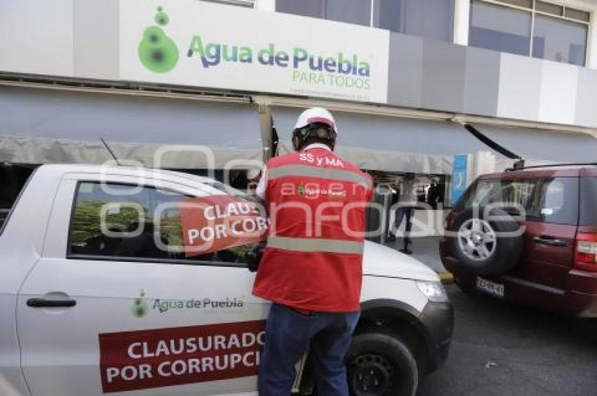 MORENA CLAUSURA AGUA DE PUEBLA