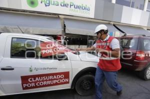 MORENA CLAUSURA AGUA DE PUEBLA