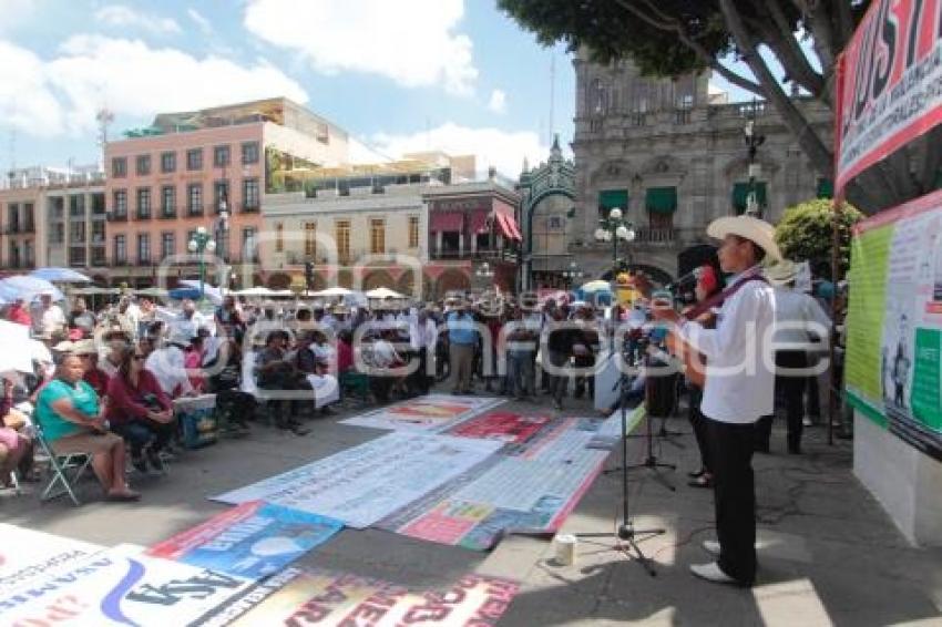 MANIFESTACIÓN . ZÓCALO