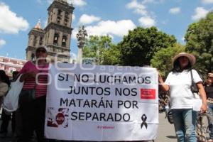 MANIFESTACIÓN . ZÓCALO