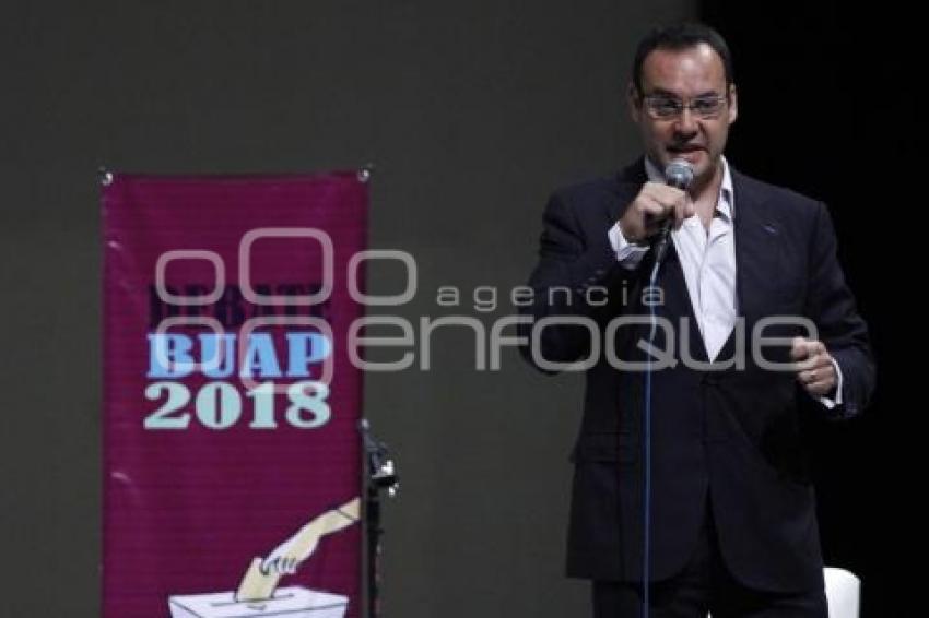 BUAP . DEBATE CANDIDATOS 2018