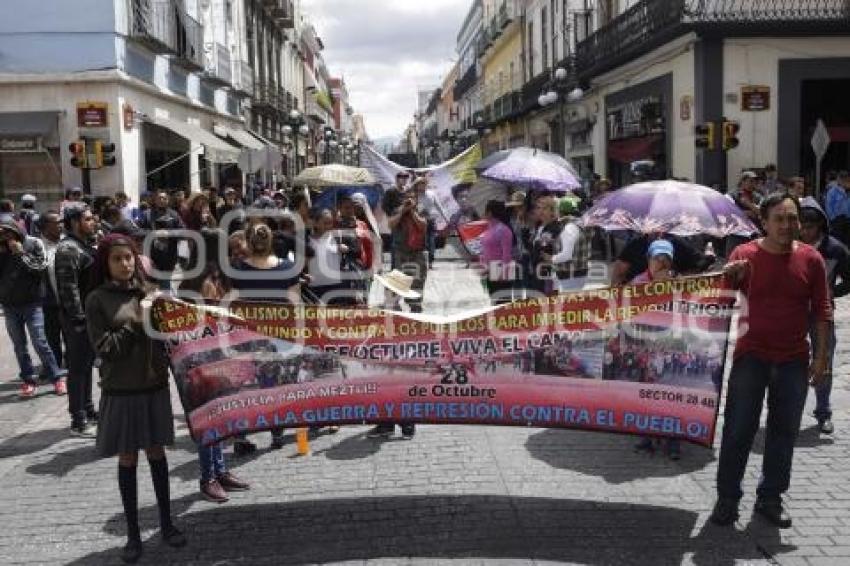 MANIFESTACIÓN 28 DE OCTUBRE