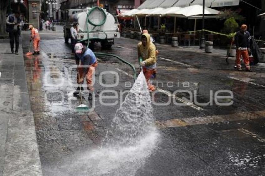 LIMPIEZA ZÓCALO