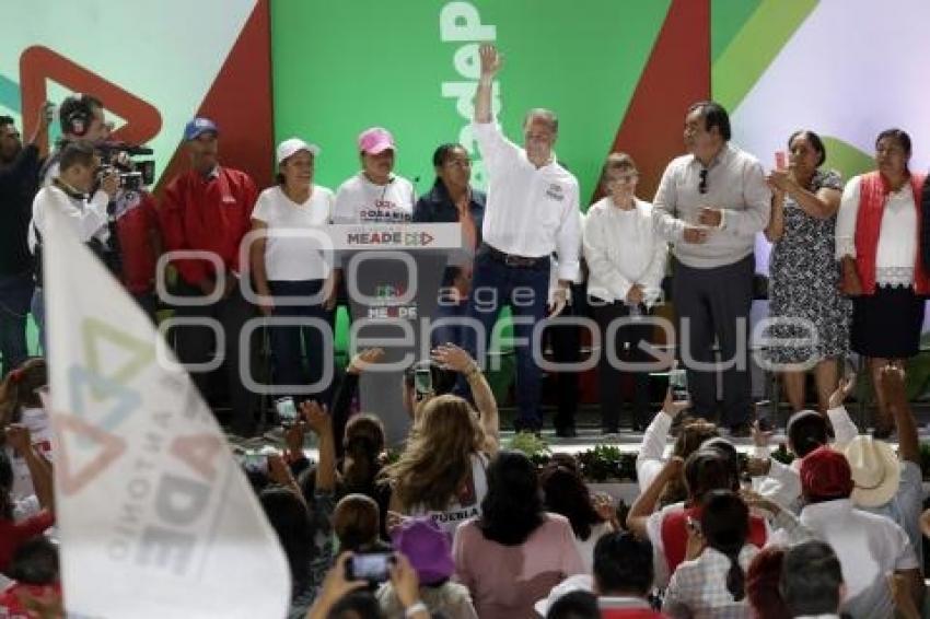 CIERRE DE CAMPAÑA . PRI