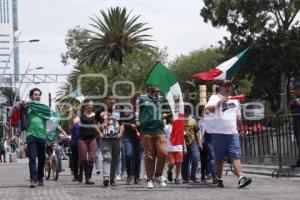 FESTEJO . MÉXICO VS COREA