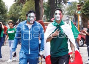 FESTEJOS . MÉXICO VS COREA