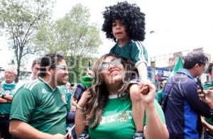 FESTEJOS . MÉXICO VS COREA