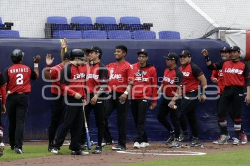 BÉISBOL . PERICOS VS LOBOS BUAP