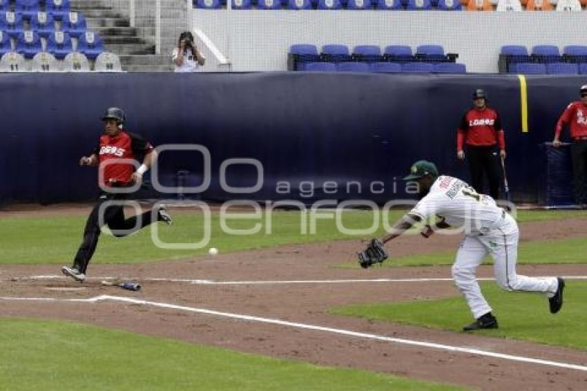 BÉISBOL . PERICOS VS LOBOS BUAP