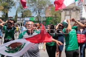 FESTEJO . MÉXICO VS SUECIA