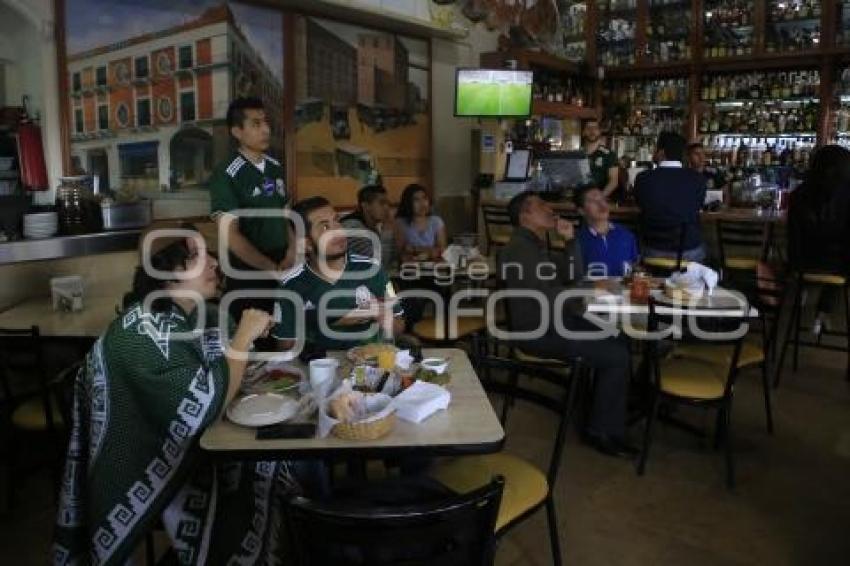 MÉXICO VS SUECIA . AFICIÓN