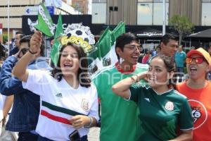 FESTEJO . MÉXICO VS SUECIA