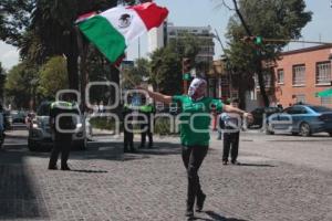 FESTEJO . MÉXICO VS SUECIA