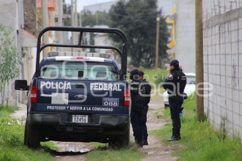 POLICÍA FEDERAL . SANTA MARÍA XONACATEPEC