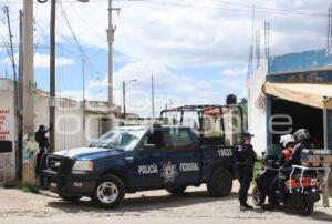 POLICÍA FEDERAL . SANTA MARÍA XONACATEPEC