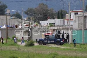 POLICÍA FEDERAL . SANTA MARÍA XONACATEPEC