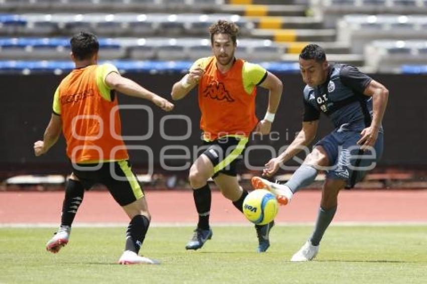 FUTBOL . LOBOS BUAP VS POTROS UAEM