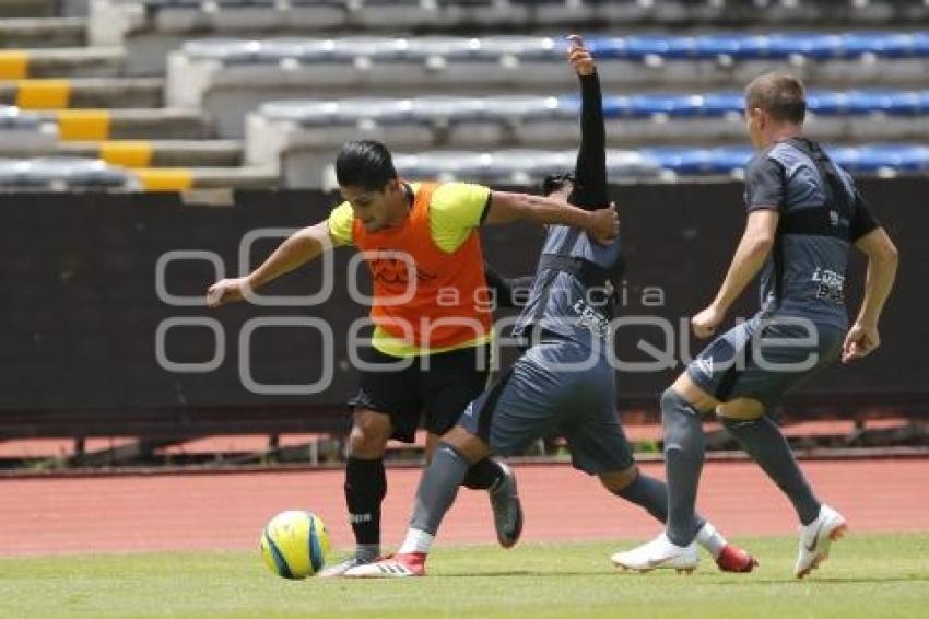 FUTBOL . LOBOS BUAP VS POTROS UAEM