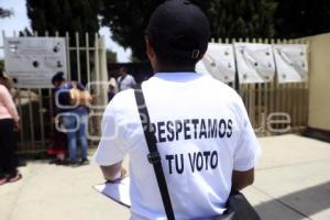 ELECCIONES . SAN MIGUEL CANOA