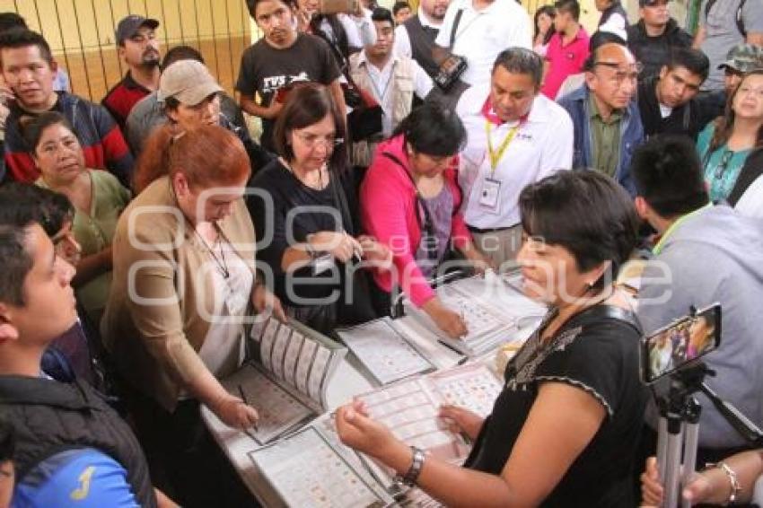 ELECCIONES . TEHUACÁN