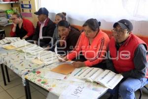 ELECCIONES . SAN MIGUEL CANOA