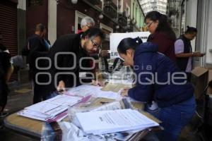 ELECCIONES . INSTALACIÓN DE CASILLAS