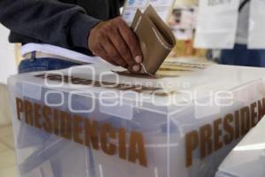 ELECCIONES . SAN MIGUEL CANOA