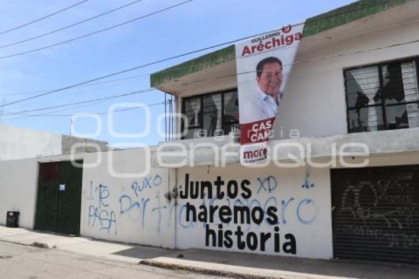 CASA DE CAMPAÑA . GUILLERMO ARÉCHIGA