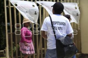 ELECCIONES . SAN MIGUEL CANOA