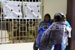 ELECCIONES . SAN MIGUEL CANOA