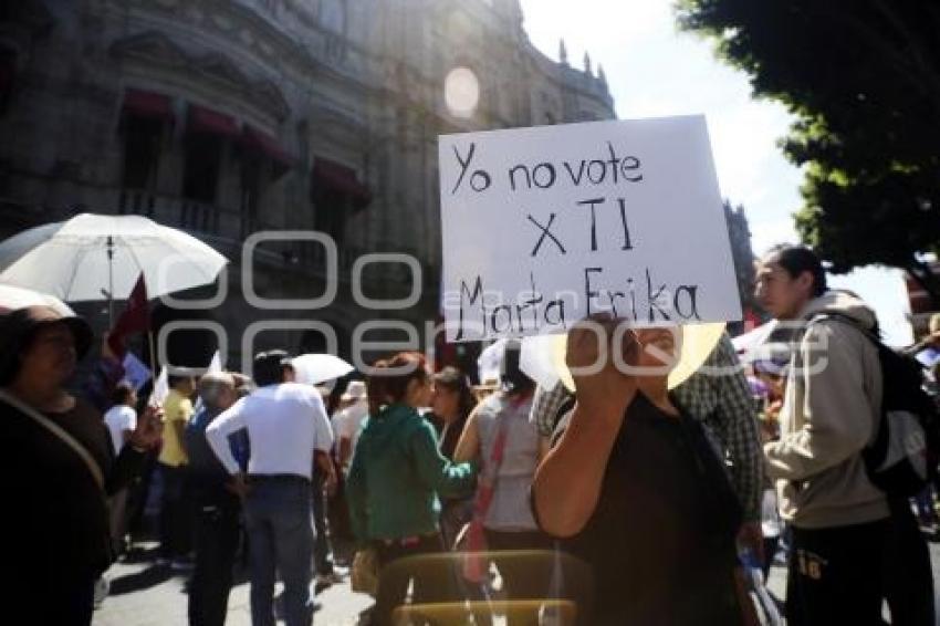 MANIFESTACIÓN MORENA