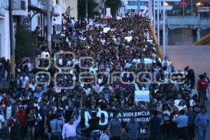 MARCHA PUEBLA CONTRA LA IMPUNIDAD