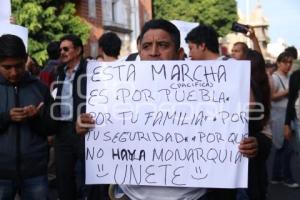 MARCHA PUEBLA CONTRA LA IMPUNIDAD