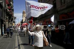 MANIFESTACIÓN MORENA