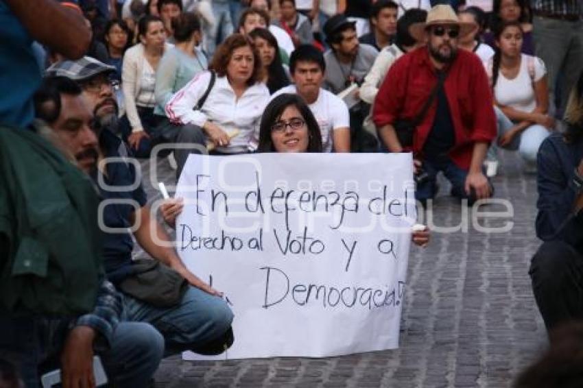 MARCHA PUEBLA CONTRA LA IMPUNIDAD