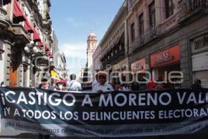 MANIFESTACIÓN MORENA