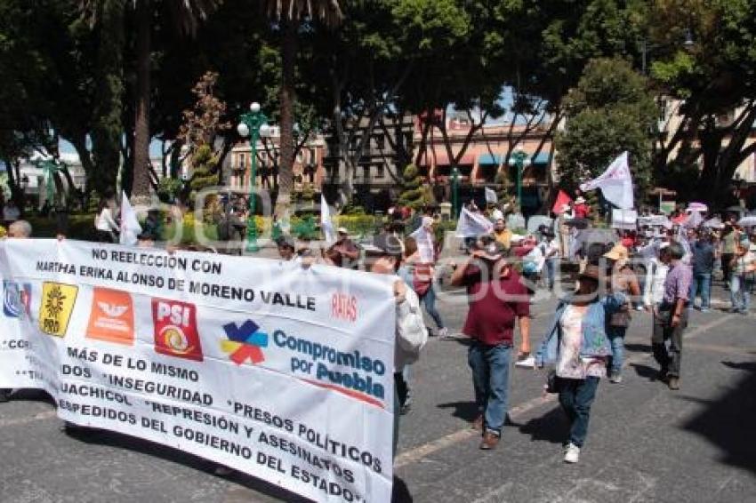 MANIFESTACIÓN MORENA