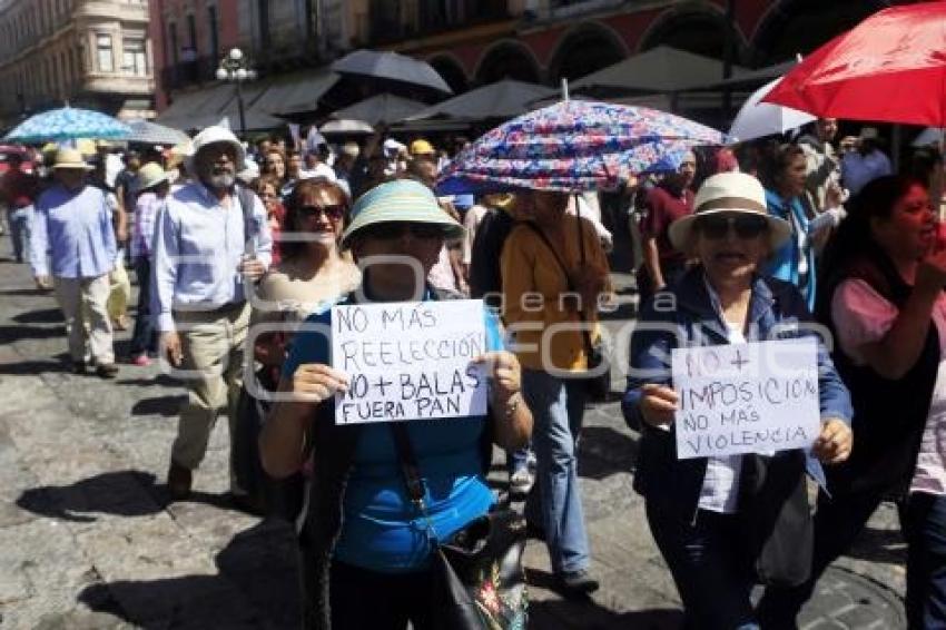 MANIFESTACIÓN MORENA