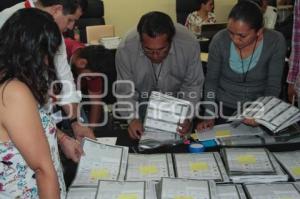 IEE . RECUENTO ACTAS Y BOLETAS