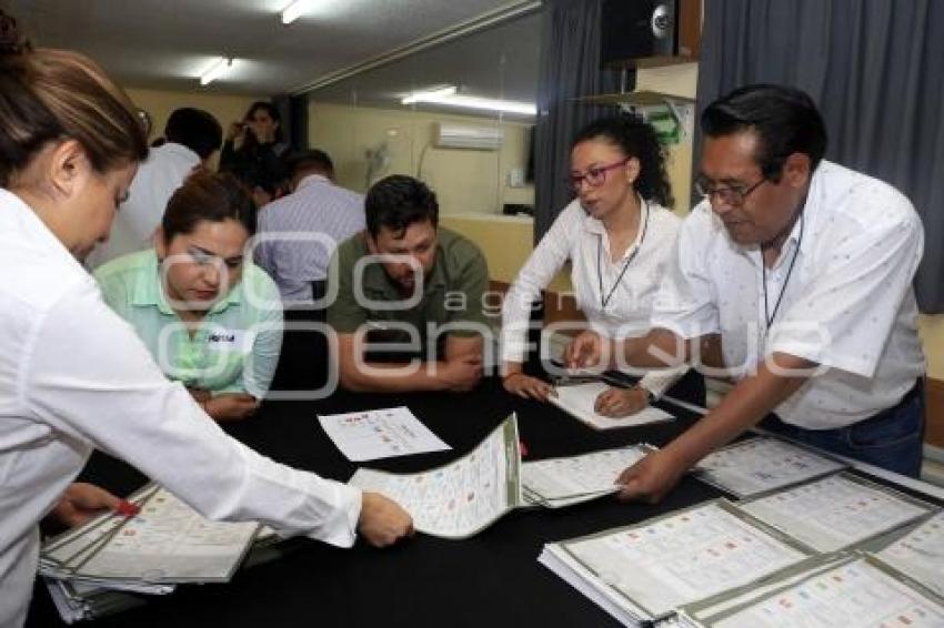 IEE . RECUENTO DE ACTAS Y BOLETAS