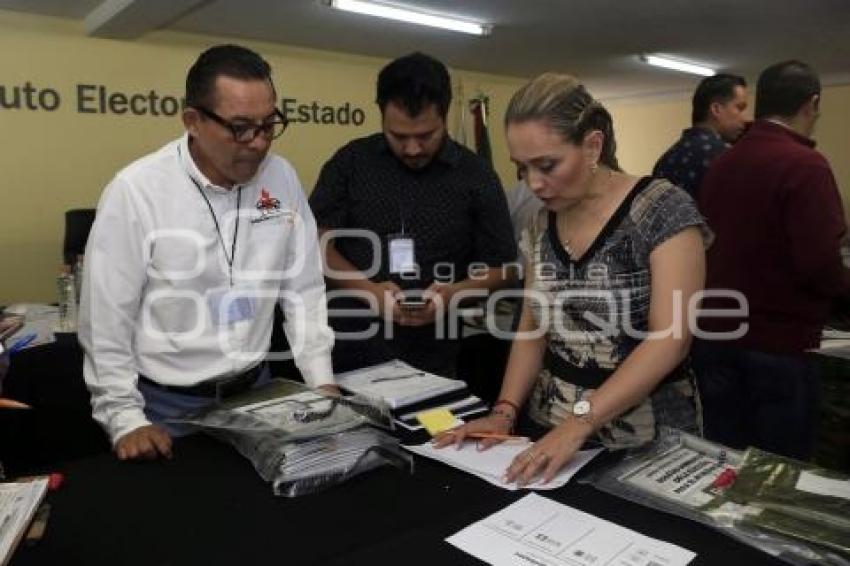 IEE . RECUENTO DE ACTAS Y BOLETAS