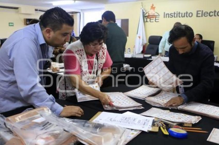 IEE . RECUENTO DE ACTAS Y BOLETAS