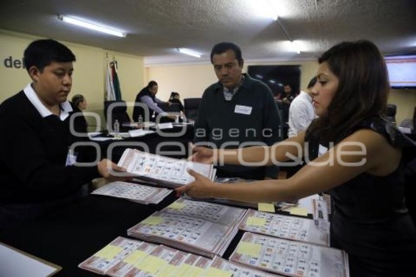 IEE . RECUENTO DE ACTAS Y BOLETAS