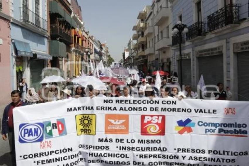MANIFESTACIÓN . DEFENSA DEL VOTO