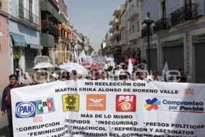 MANIFESTACIÓN . DEFENSA DEL VOTO