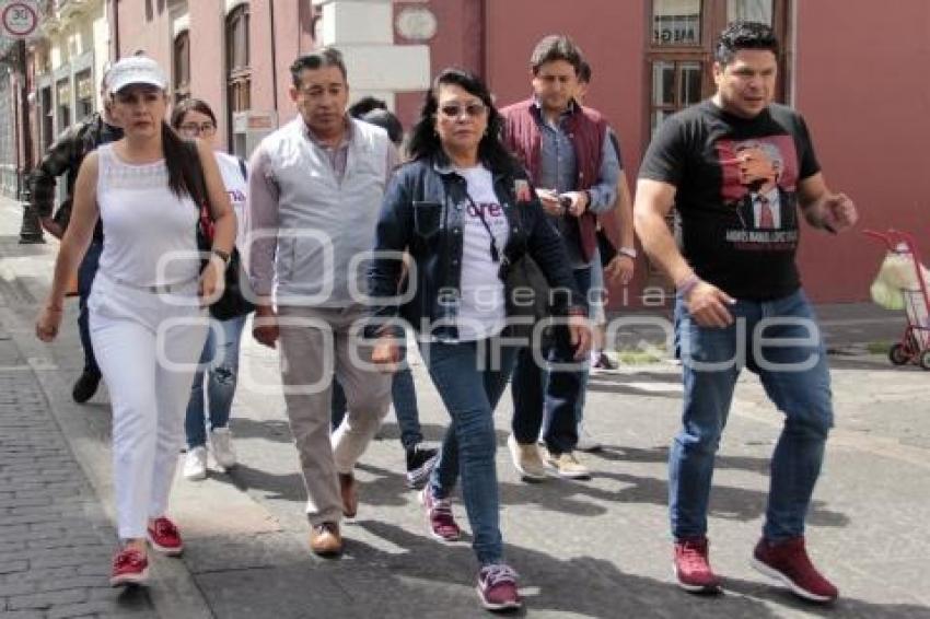 MANIFESTACIÓN . DEFENSA DEL VOTO