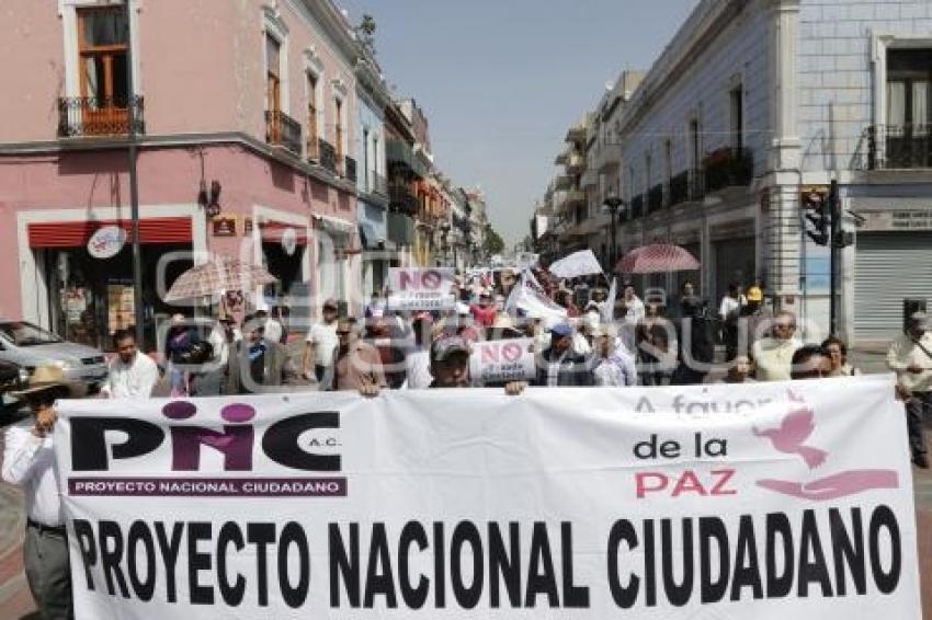 MANIFESTACIÓN . DEFENSA DEL VOTO